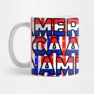 HAPPY Birthday America Fourth Of July Mug